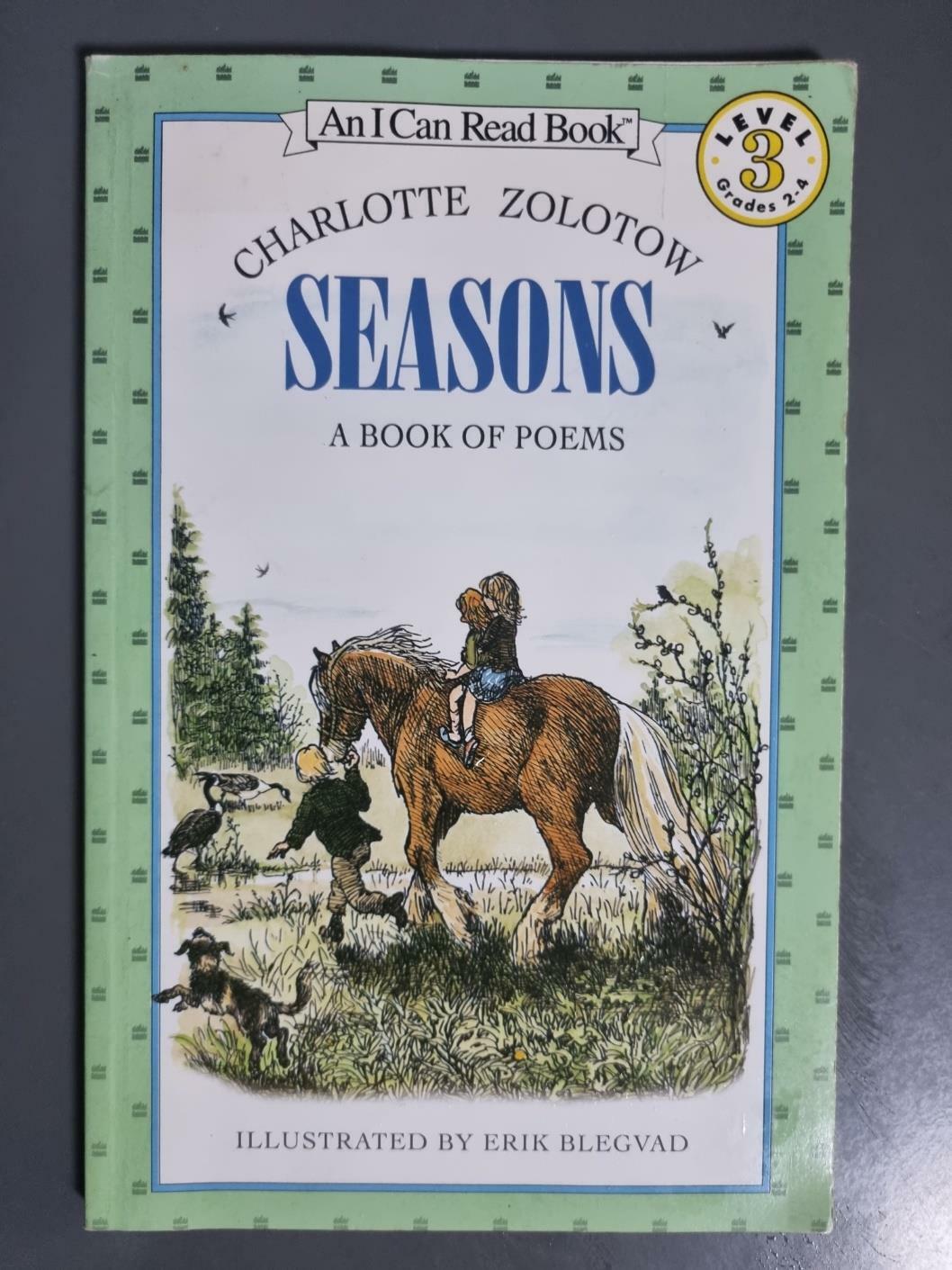 [중고] Seasons: A Book of Poems (I Can Read Book 3) (Paperback)