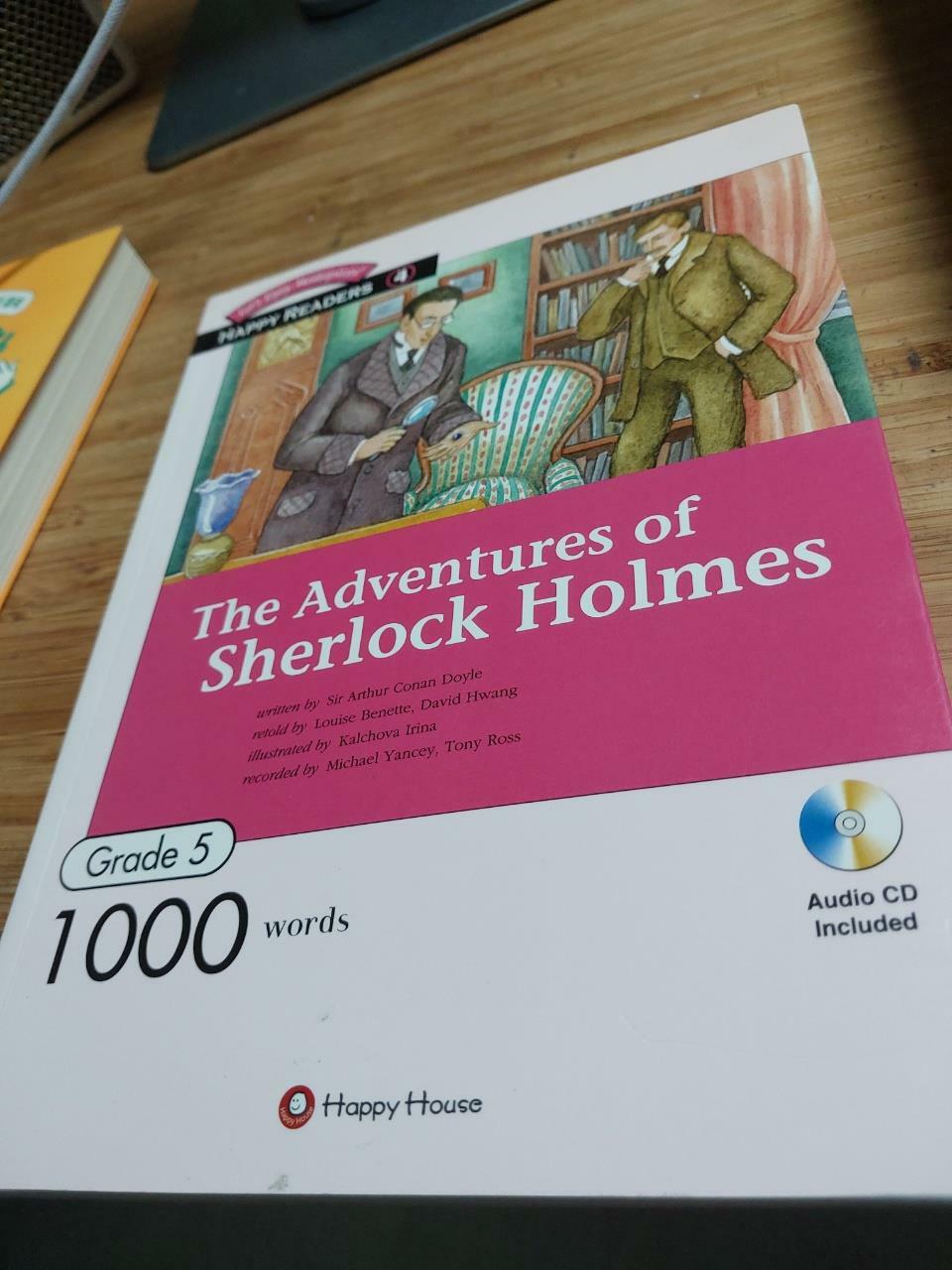 [중고] The Adventures of SherlockHolms (책 + CD 1장)