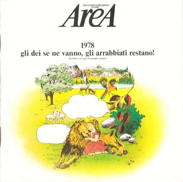 [중고] Area – 1978 Gli Dei Se Ne Vanno, Gli Arrabbiati Restano! (미개봉 CD)