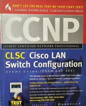 [중고] CCNP CLSC Cisco LAN Switch Configuration-CD없음 (hardcover)