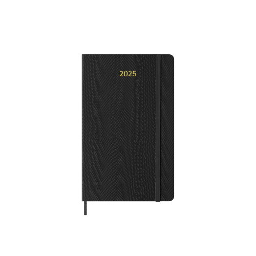 Moleskine 2025 12M Weekly Precious & Ethical Planner Large Mamba Black