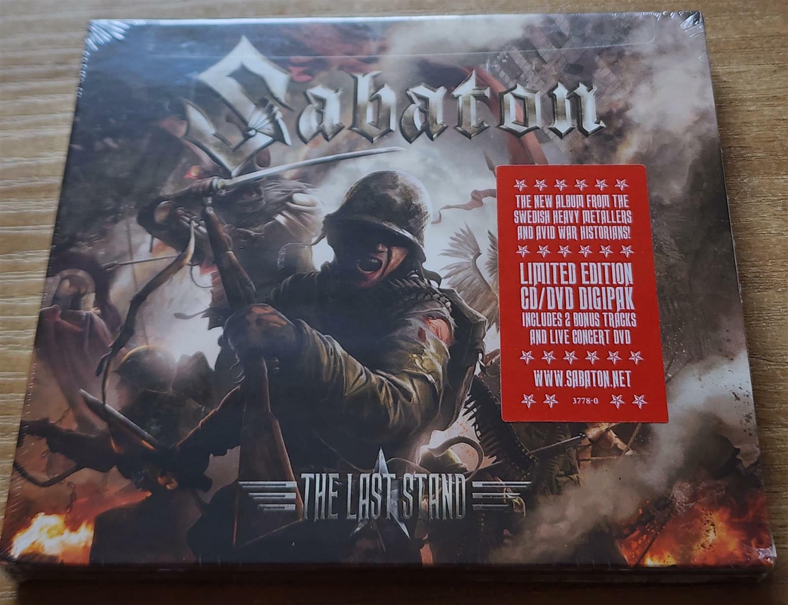 [중고] [수입] Sabaton - The Last Stand(Digi-pack Limited Edition, CD+DVD)