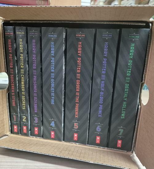 [중고] Harry Potter Books 1-7 Special Edition Boxed Set (Paperback 7권, 미국판)