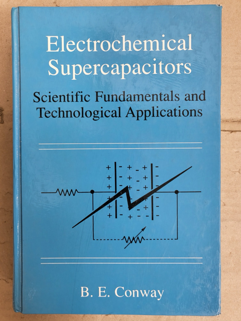 [중고] Electrochemical Supercapacitors: Scientific Fundamentals and Technological Applications (Hardcover, 1999)