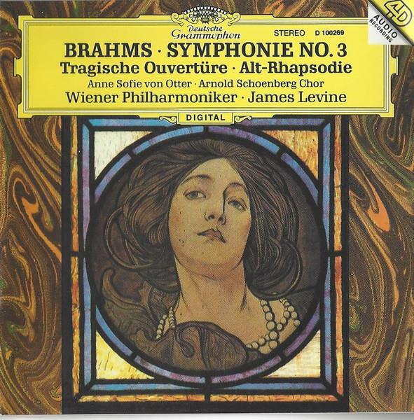 [중고] [수입] 브람스 : 교향곡 3번, 비극적 서곡, 알트 랩소디 (Brahms : Symphonie No.3, Tragische Ouvertüre, Alt-Rhapsodie) [CD]