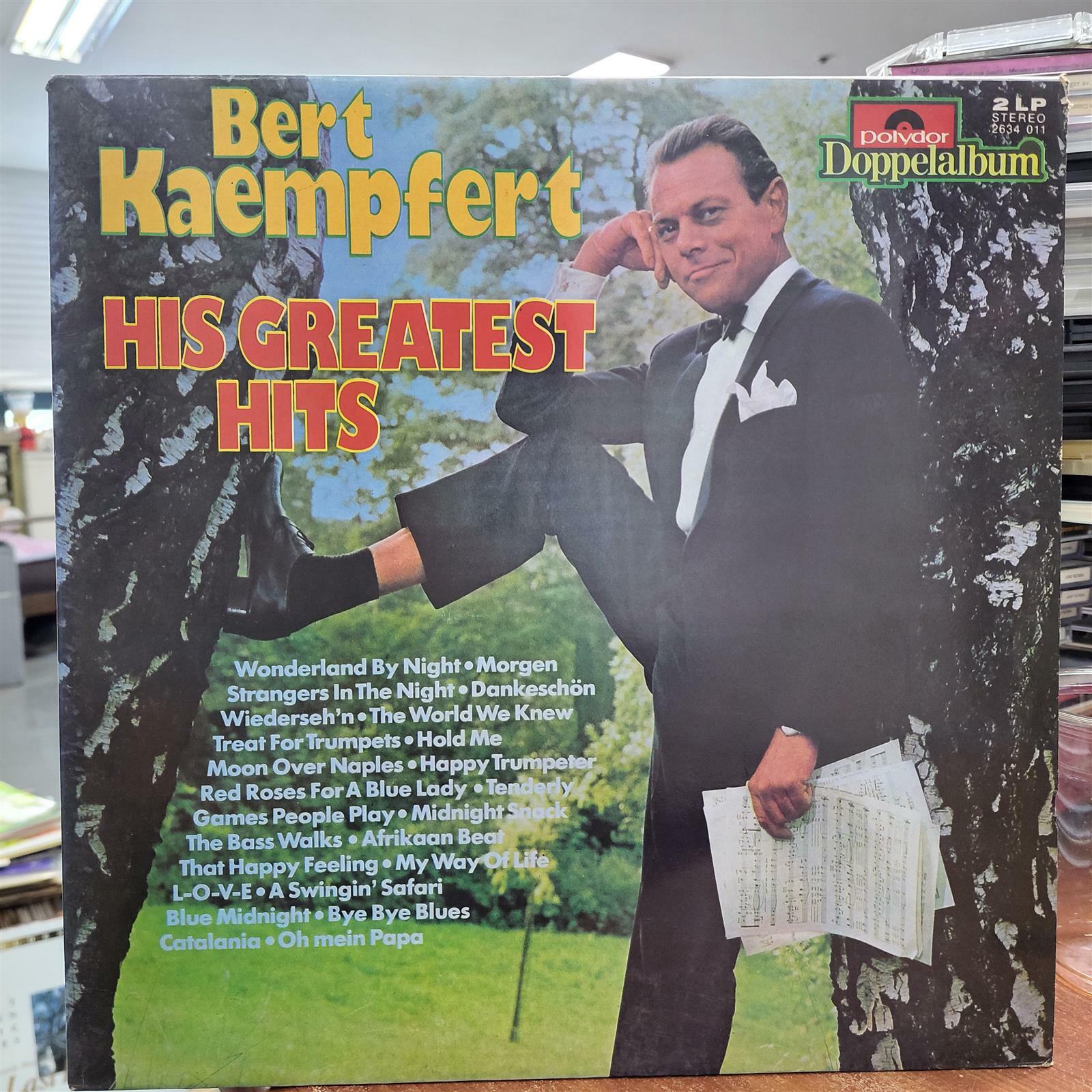 [중고] [LP] Bert Kaempfert - His Greatest Hits(2lp) ...*자켓중급/음반상급