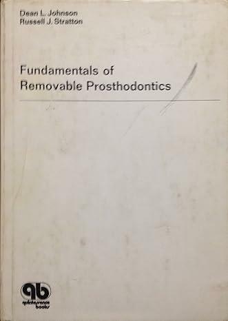 [중고] Fundamentals of Removable Prosthodontics (hrd)