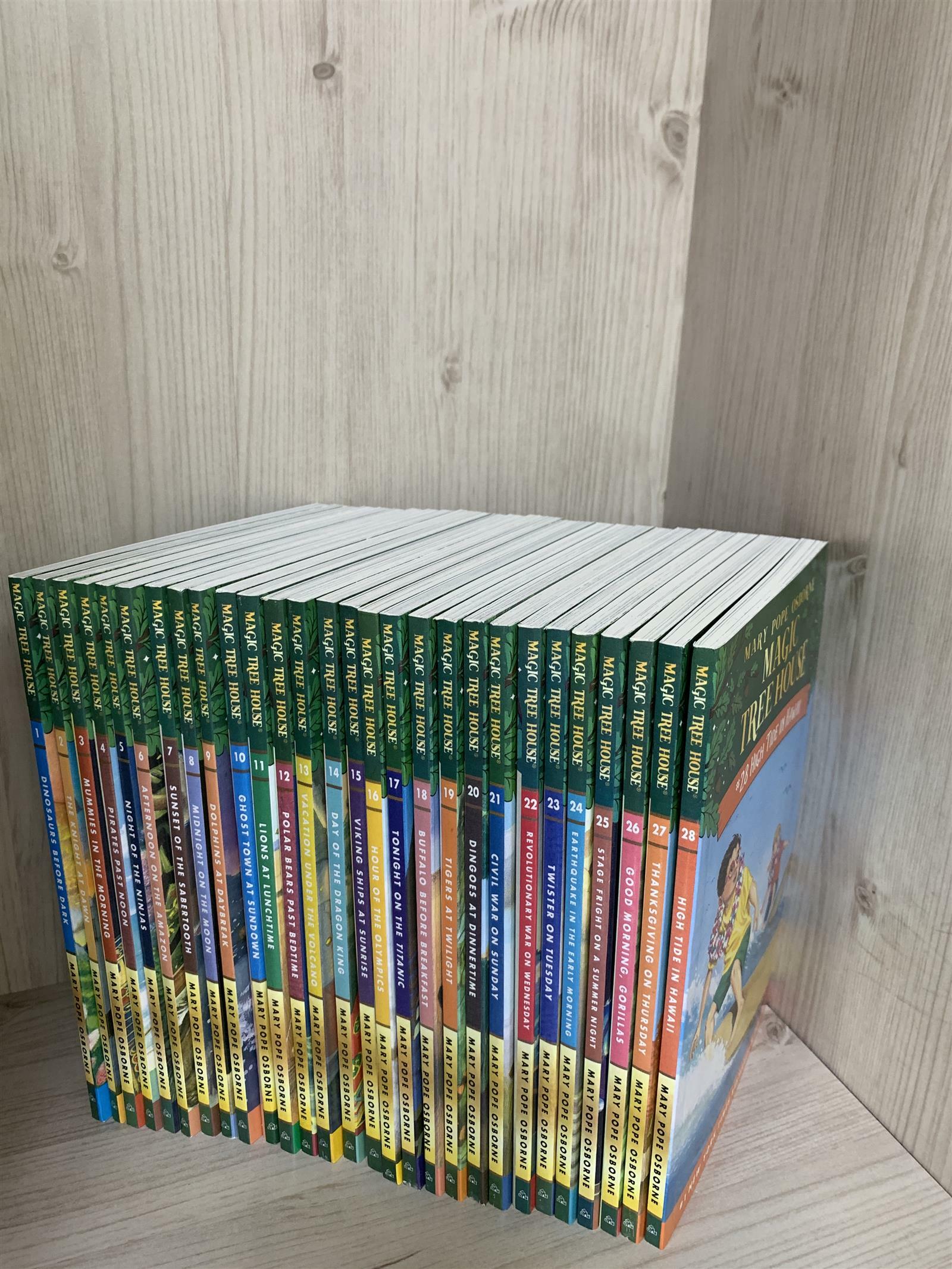 [중고] Magic Tree House Books 1-28 Boxed Set (Paperback 28권)