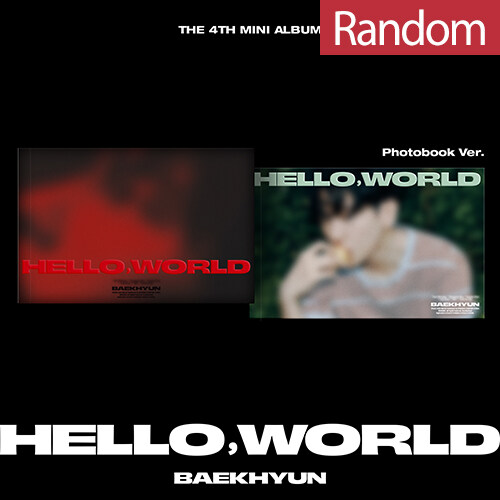 [중고] 백현 - 미니 4집 Hello, World (Photobook Ver.)[2종 중 랜덤발송]