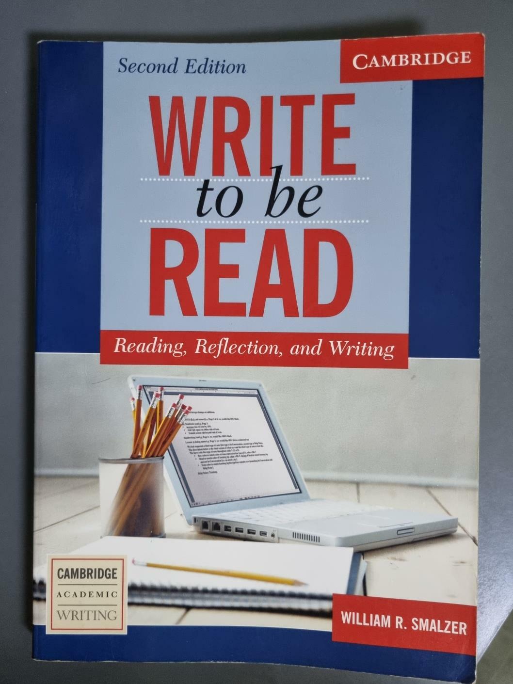 [중고] Write to be Read Student‘s Book : Reading, Reflection, and Writing (Paperback, 2 Revised edition)