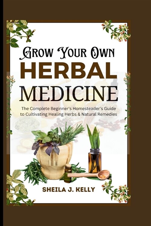 Grow Your Own Herbal Medicine: The Complete Beginners Homesteaders Guide to Cultivating Healing Herbs & Natural Remedies (Paperback)