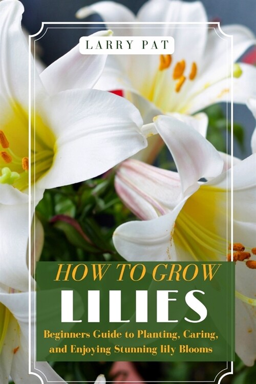 How to Grow Lilies: Beginners Guide to Planting, Caring, and Enjoying Stunning lily Blooms (Paperback)