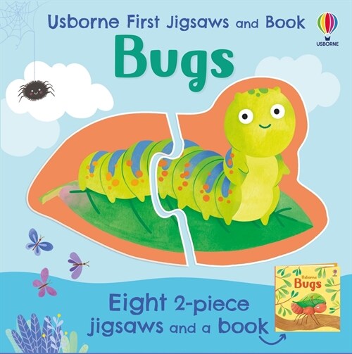 Usborne First Jigsaws and Book: Bugs (Paperback)