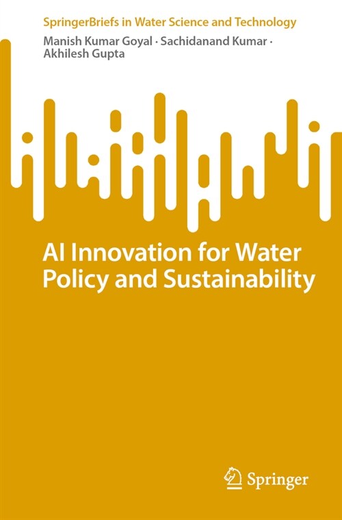 AI Innovation for Water Policy and Sustainability (Paperback, 2024)