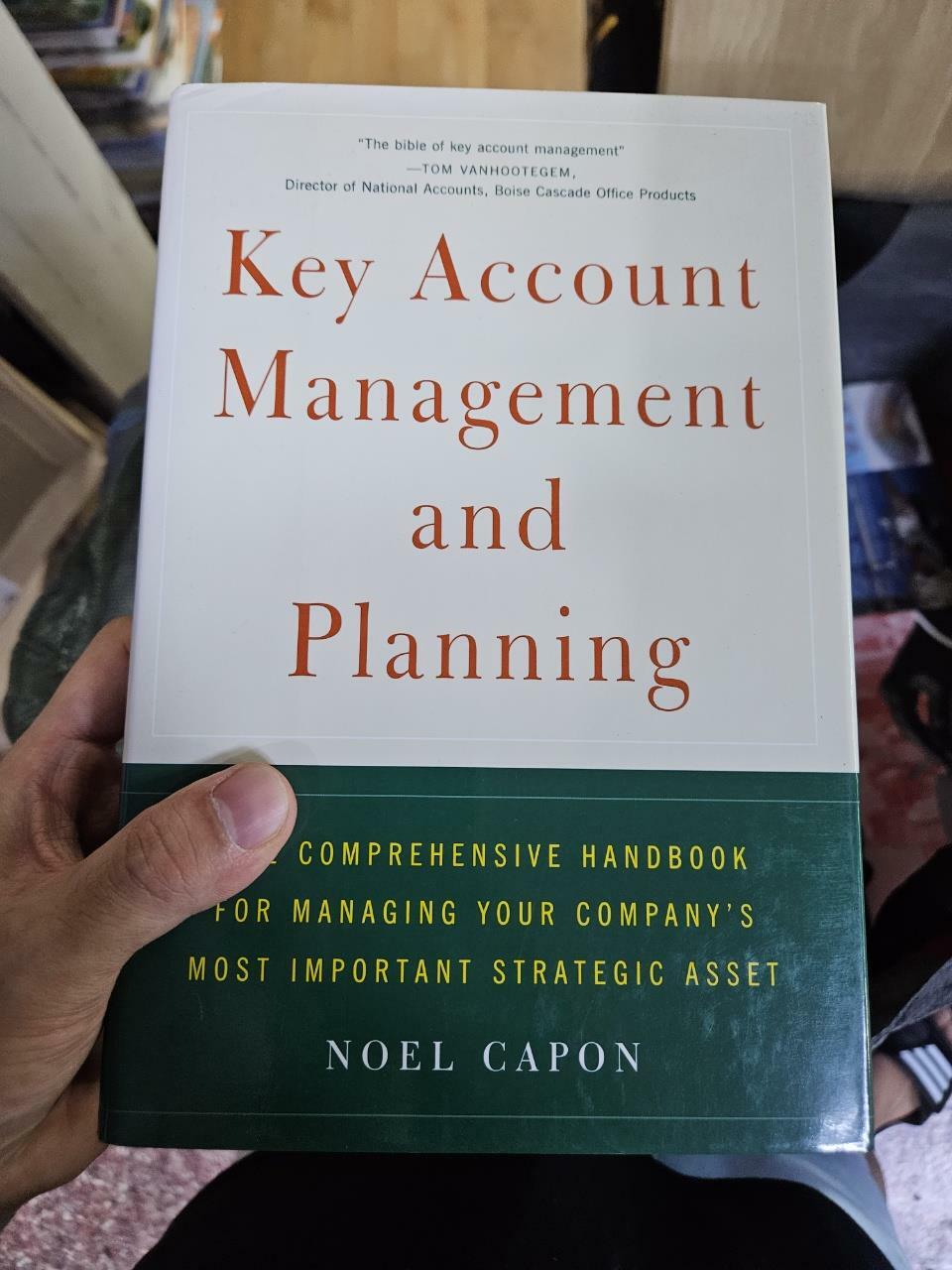 [중고] Key Account Management and Planning (Hardcover)