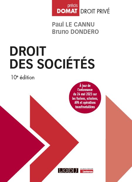 Droit des societes: A jour de lordonnance du 24 mai 2023 sur les fusions, scissions, APA et operations transfrontalieres (2023) (Paperback)