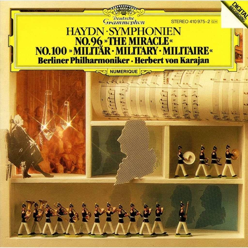 [중고] [수입] Haydn Symphonies no.96 miracle & 100 military