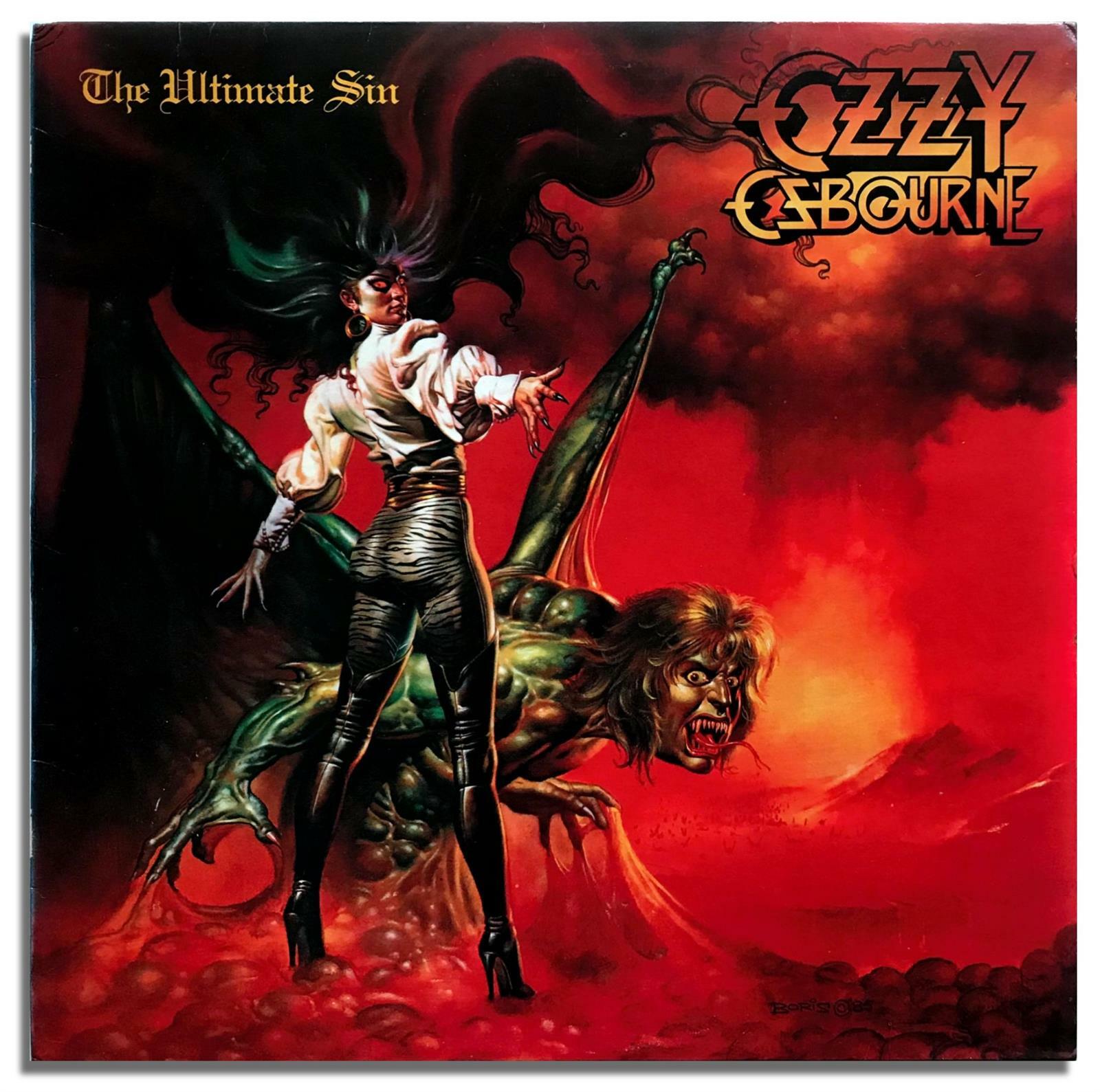 [중고] [국내반LP] Ozzy Osbourne – The Ultimate Sin