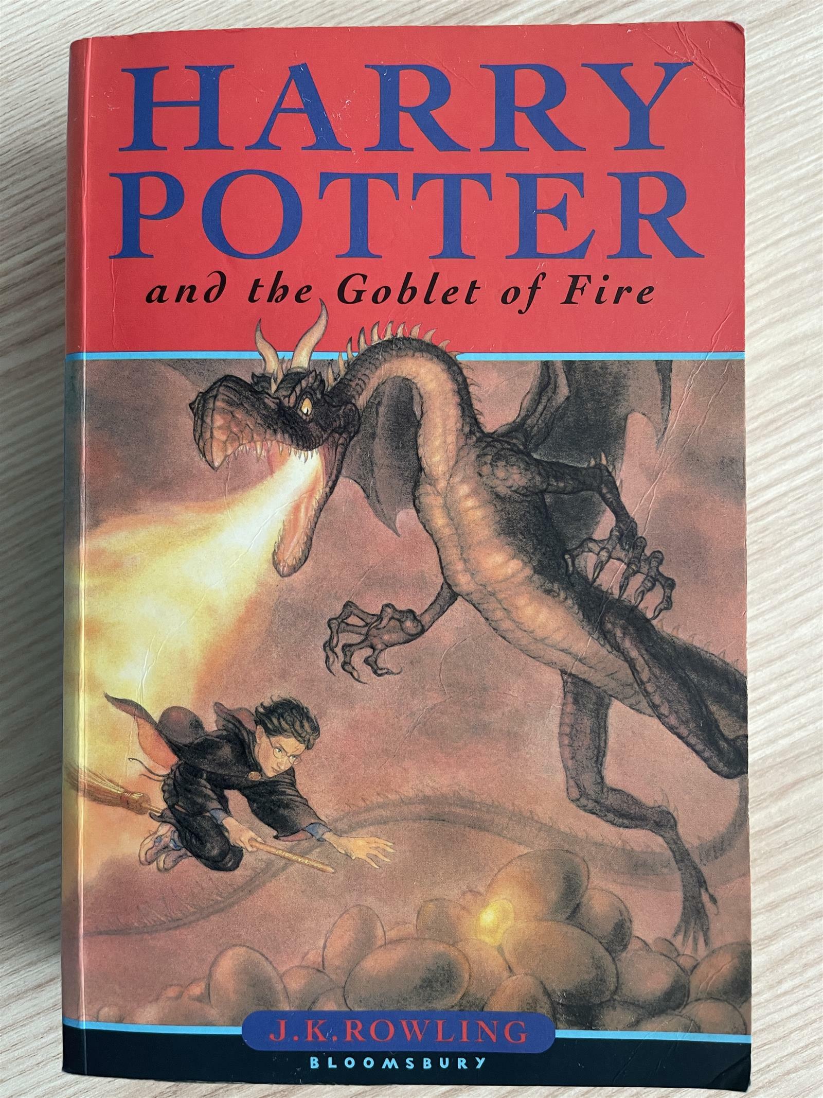 [중고] Harry Potter and the Goblet of Fire : Book 4 (Paperback, 영국판)