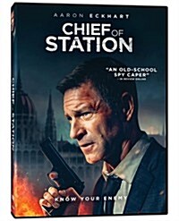 [수입] Aaron Eckhart - Chief Of Station (치프 오브 스테이션) (2024)(지역코드1)(한글무자막)(DVD)