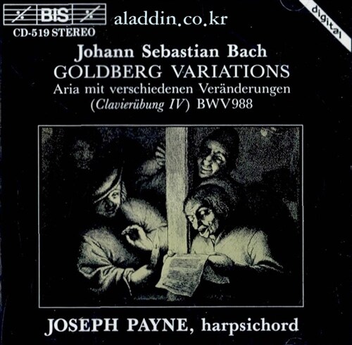 [수입] 바흐 : 골드베르그 변주곡 BWV.988