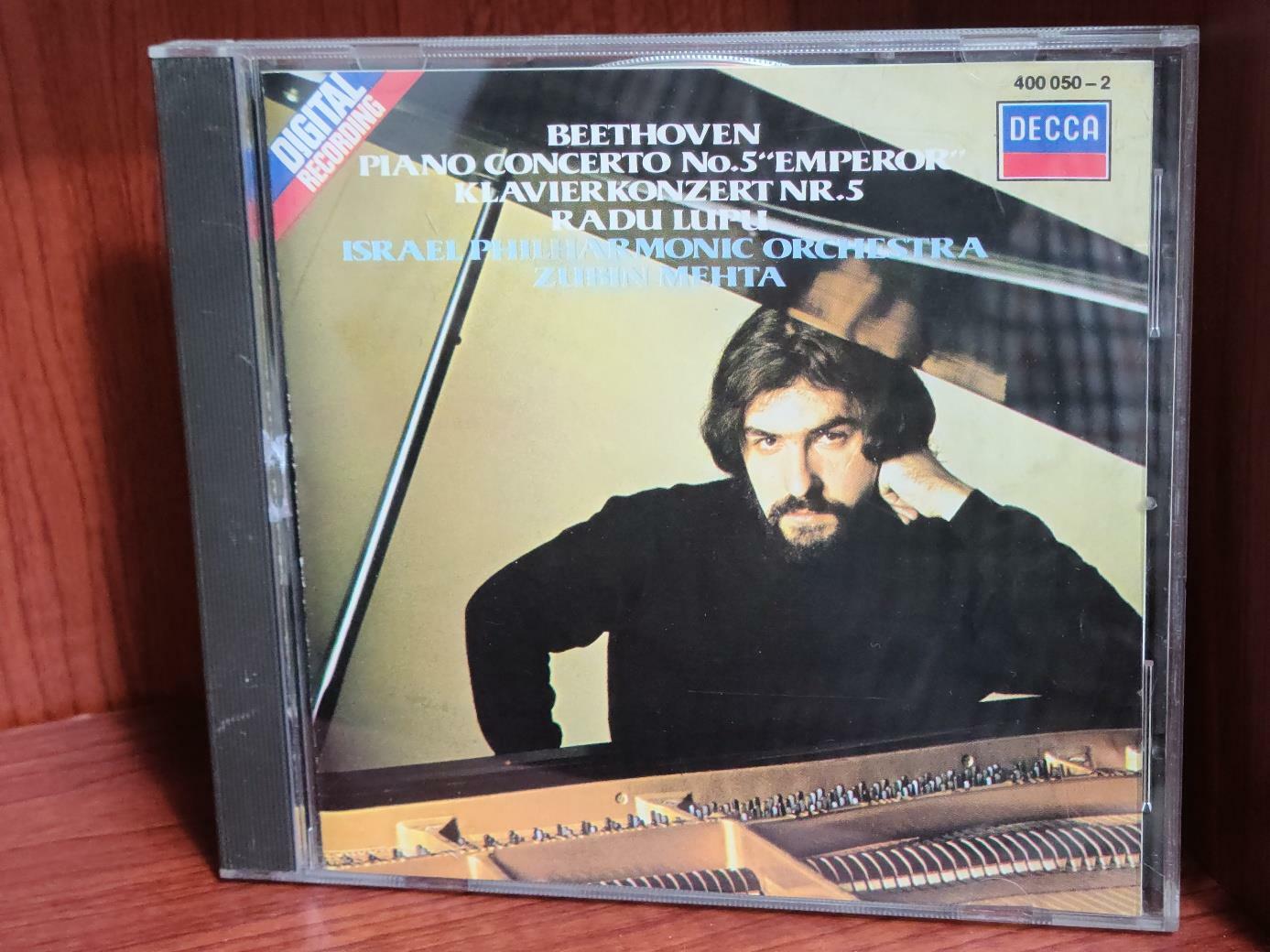 [중고] Beethoven: Piano Concertos No. 5 / RADU LUPU/ ISRAEL PHILHARMONIC ORCH. ZUBIN MEHTA  