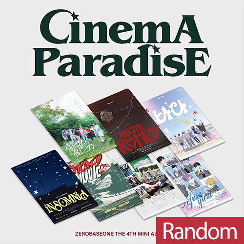 [중고] 제로베이스원 - 미니 4집 CINEMA PARADISE (ZEROSE ver.)[7종 중 랜덤발송]