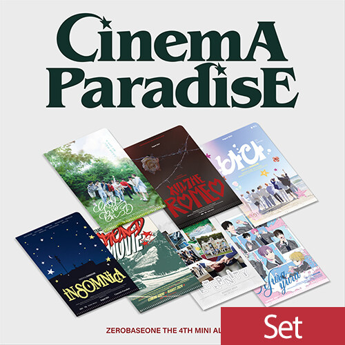 [SET] 제로베이스원 - 미니 4집 CINEMA PARADISE (ZEROSE ver.)[7종 세트]