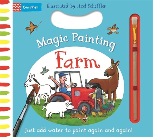 Farm Magic Painting: Just Add Water to Paint Again and Again! (Board Books)