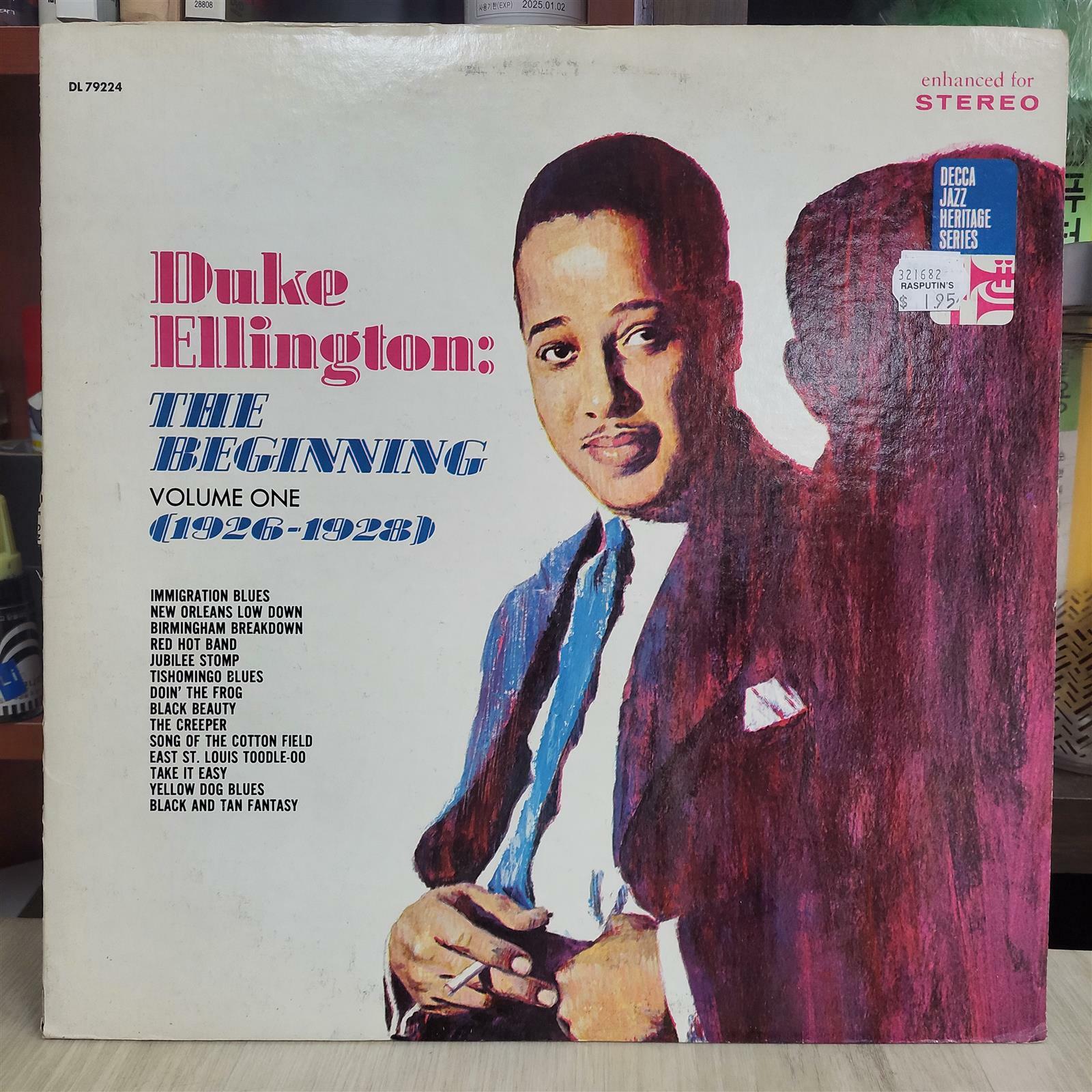 [중고] [수입LP] Duke ELLINGTON : THE BEGINNING volume one (1926-1928)