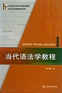 21世紀漢语言专業規划敎材·专業方向基础敎材系列:當代语法學敎程 (平裝, 第1版)