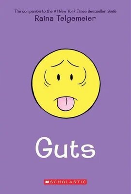 RAINA TELGEMEIER: GUTS (Paperback  )