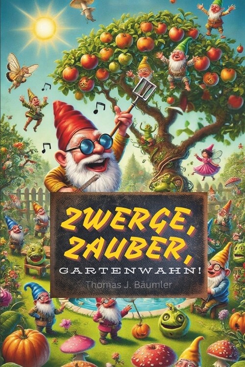 Zwerge, Zauber, Gartenwahn!: Eine humorvolle und satirisch-spirituelle Geschichte ?er die magischen M?lichkeiten des Gartens (Paperback)