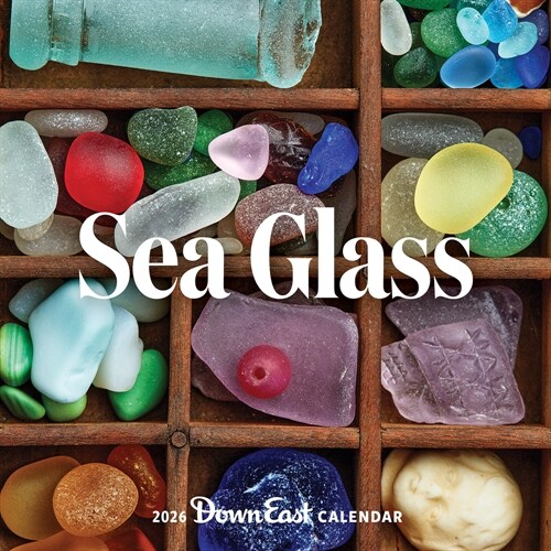 2026 Sea Glass Wall Calendar (Wall)