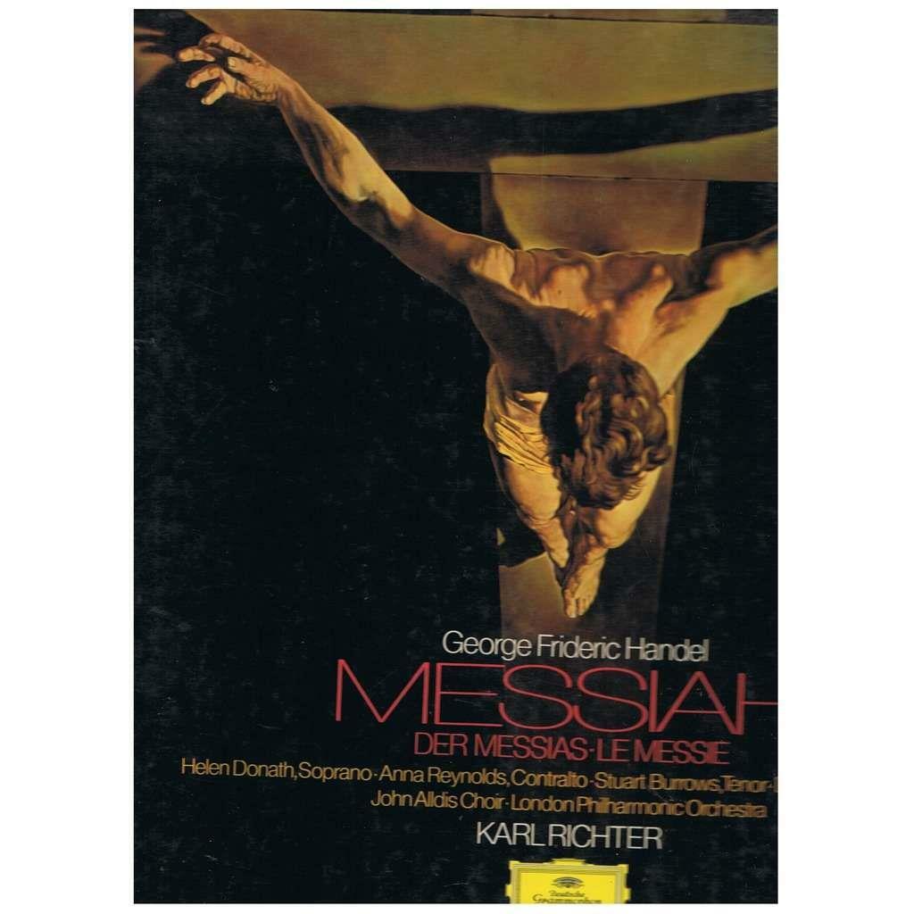 [중고] (LP)handel / karl richter Handel messiah der messias le messie -3 lp + booklet-