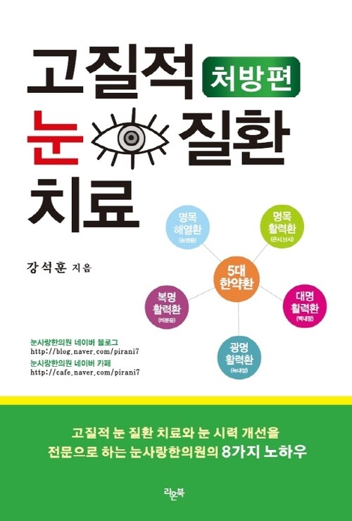 고질적 눈 질환 치료 : 처방편