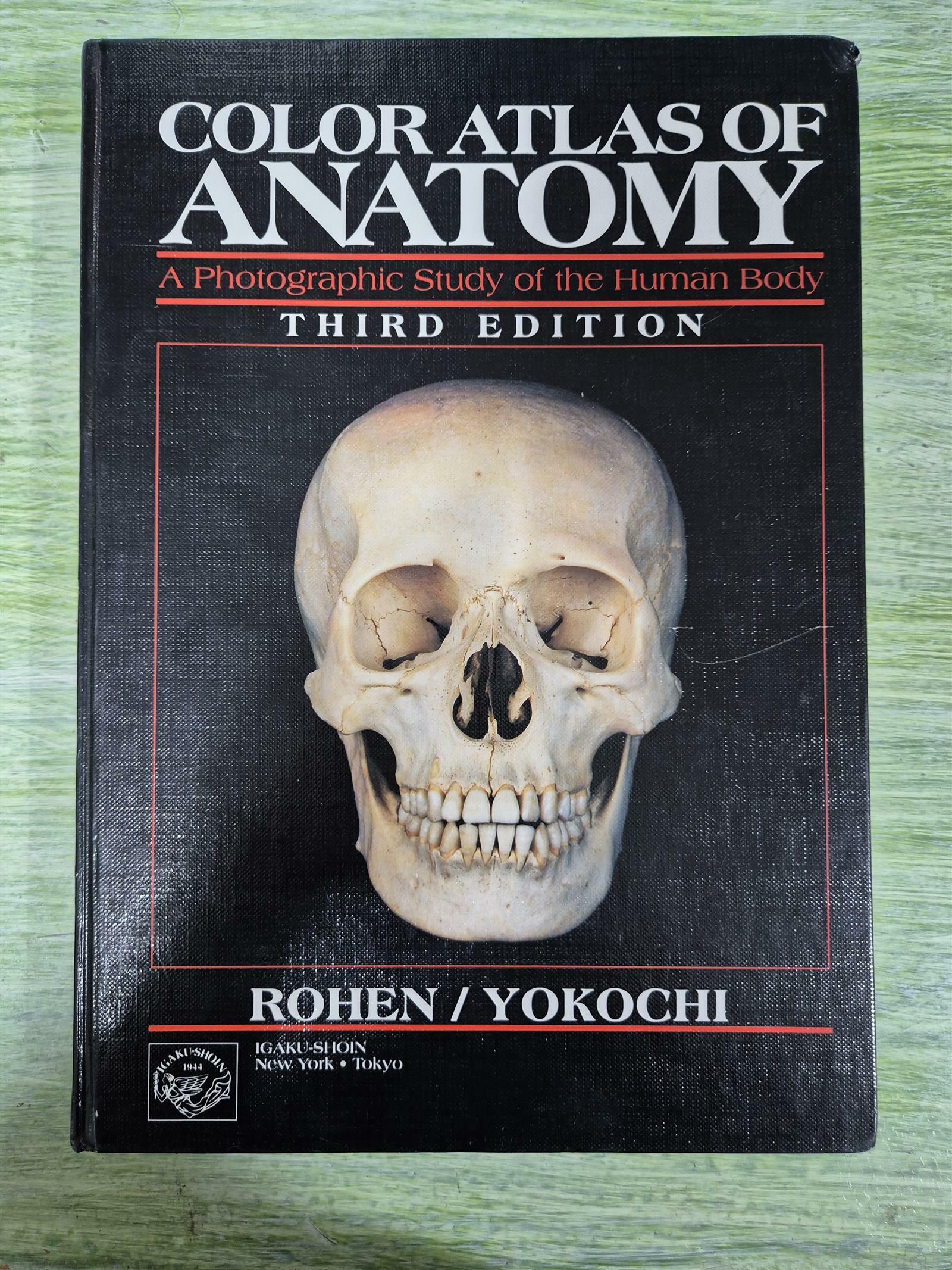 [중고] Color Atlas of Anatomy: A Photographic Study of the Human Body (Hardcover, 3rd)