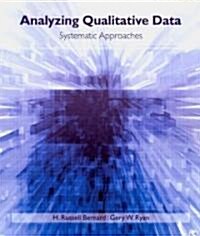 Analyzing Qualitative Data: Systematic Approaches (Paperback)