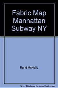 Fabric Map Manhattan Subway NY (Hardcover)