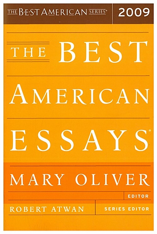 The Best American Essays 2009 (Paperback, 2009)