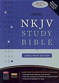 Study Bible-NKJV-Large Print (Bonded Leather, 2)