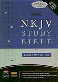 Study Bible-NKJV-Large Print (Bonded Leather, 2)