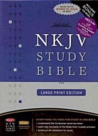 Study Bible-NKJV-Large Print (Bonded Leather, 2)