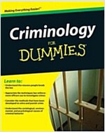 Criminology for Dummies (Paperback)
