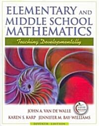 Elementary and Middle School Mathematics (Paperback, 7th, PCK)