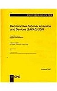 Electroactive Polymer Actuators and Devices 2009 (Paperback)