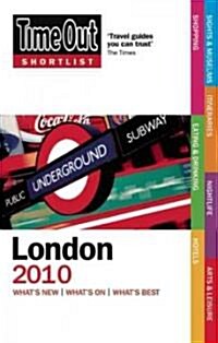 Time Out Shortlist London 2010 (Paperback)