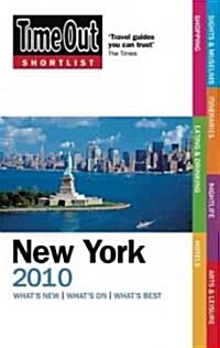Time Out Shortlist 2010 New York (Paperback, 4th)