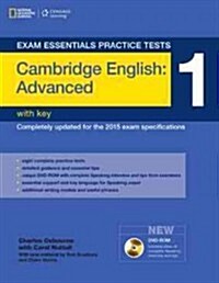 Exam Essentials Practice Tests: Cambridge English Advanced 1 with Key and DVD-ROM (Paperback, 3, Revised)