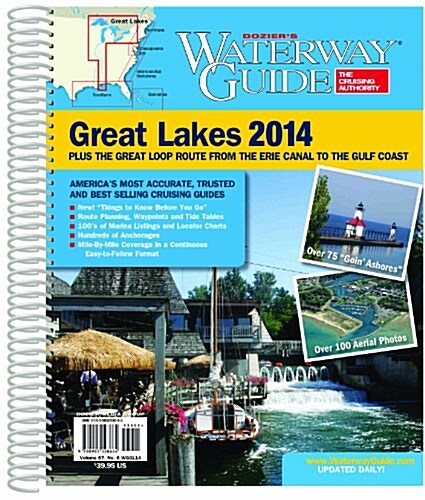Doziers Waterway Guide 2014 Great Lakes (Paperback, Spiral)